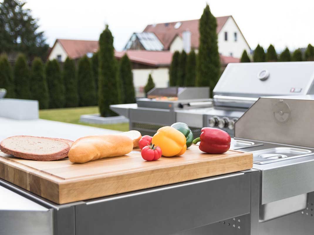 Outdoor Küchen Module inkl. Montage Kutz Bauelemente