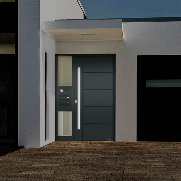 KÖSTER Aluminium-Haustür – Anwendungsbeispiel bei Kutz Premium