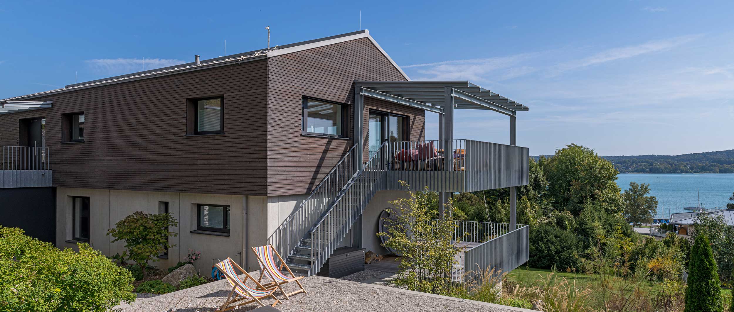 Wohnsituation mit Döpfner Holz-Aluminium-Fenstern