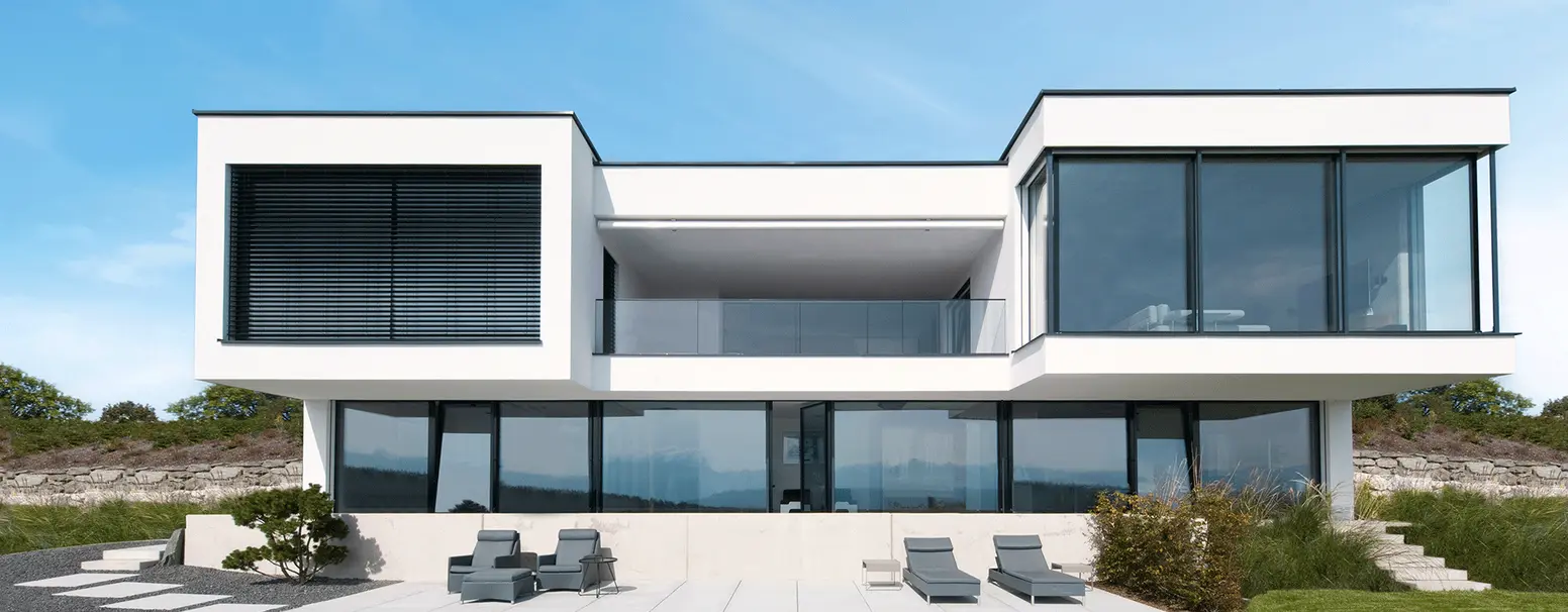 Internorm Fenster in moderner Architektur