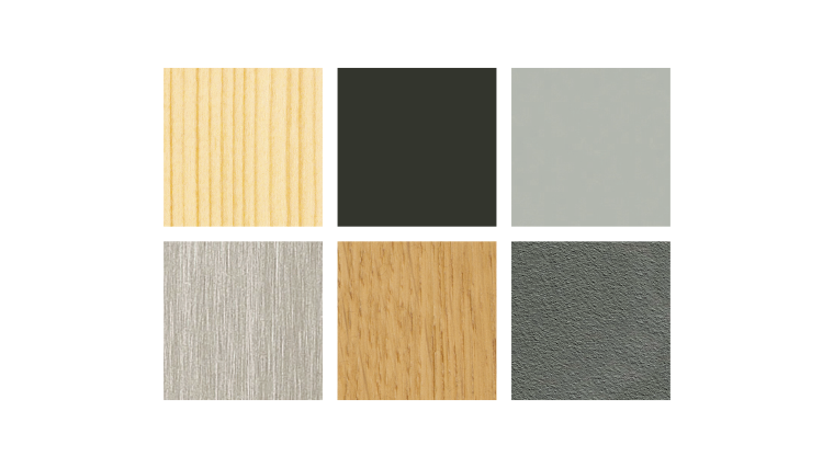 Internorm Farben für Fenster und Türen.